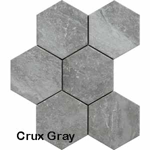 Bistrot Hexagon 8x7 Crux Gray